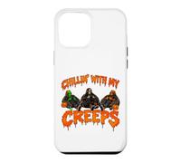 Jeu Bigfoot Alien Squelette Chillin avec My Creeps Coque pour iPhone 12 Pro Max