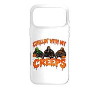 Jeu Bigfoot Alien Squelette Chillin avec My Creeps Coque pour iPhone 17 Pro Max