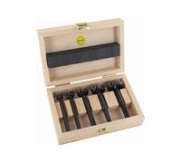 Jeu Bormax³ au carbure dans coffret de bois 5-pcs. Ø 15, 20, 25, 30, 35 mm FAMAG - 1663.505 bois G