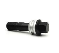 Jeu Boulons Roue Compatible Avec Benz la série 1 pièce, boulons de roue, moyeu de roue, écrou de roue, boulons de roue M15 x 1,25 hexagonaux, 17 mm, longueur 76 mm
