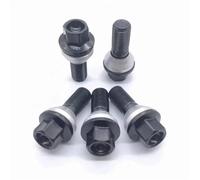 Jeu Boulons Roue Compatible avec BMW les boulons roue la série 5 pièces M14 x 1,25 fixations roue en alliage accessoires voiture référence OE 36136781153