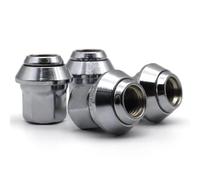 Jeu Boulons Roue Compatible Avec Ford pour B-Max 2012-2022 pour Focus 1998-2022, 4 écrous de roue en alliage de voiture M12 × 1,5 19 mm hexagonaux pour roues de camion, pneus, pièces