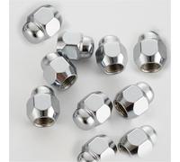 Jeu Boulons Roue Compatible avec Hyundai Pour Veloster 2012-2017 Pour Tiburon 2003-2008 Écrou goujon roue chromé M12x1,50 52950-14140