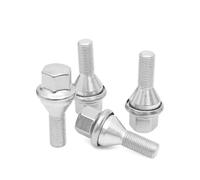 Jeu Boulons Roue Compatible avec Jeep pour Cherokee pour Renegade pour Chrysler 200 boulons roue écrous roue M12x1.25 OE 53182366 6511051AA 6509933AA