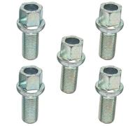 Jeu Boulons Roue Compatible Avec les modèles A6 C4 C5 C6 C7 1994-2018 Pour A8 D2 1994-2002 Kit d'accessoires de remplacement pour roue de voiture écrous goujons boulons OE WHT002437