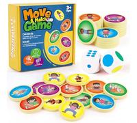 Jeu Broytain interactif pour enfants à partir de 2 ans - Jeu de dés de mouvement avec couleurs, jeu de motricité et de coordination pour l’intérieur et l’extérieur, jeu éducatif pour l’intérieur et l