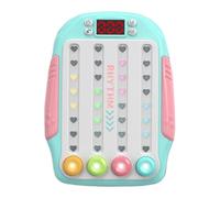 Jeu Bubble Pop, jeux de poussée pour - Jouets portables à bulles de poussée, jouet de jeu agité pour les filles des 3+, jouet musical du puzzle du PDA,