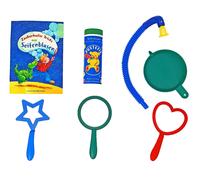 Jeu Bulles de Savon Enfants Pustefix Cahier Serpent Magic Tricks Étoile Coeur