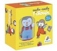 Jeu cache cache t choupi 4 jeux evolutifs enfant 1 a 4 ans - cherche et trouve - avec figurine parlante - set jouet educatif + carte