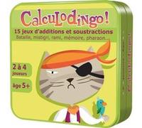 Calculo Dingo Jeu de Cartes de Calcul Mental pour Enfants de 5 Ans et Plus - ASMODEE