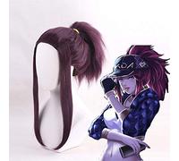 Jeu chaud LOL KDA Cosplay perruque Akali Ahri Evelynn Kaisa Cosplay perruque résistant à la chaleur synthétique perruque Halloween carnaval fête Cos perruques Akali