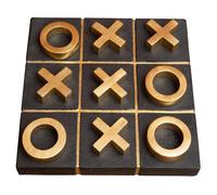 Jeu Chehoma Oxo Ciment Noir Or 21x21cm