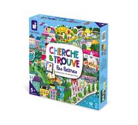 Jeu cherche et trouve les lettres bleu TU