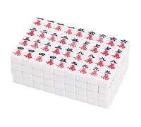 Jeu Chinois Mahjong avec boîte, Loisirs en Famille Petit Ensemble de mah-Jong Ensemble de tuiles de mah-Jong Mah-Jong Chinois Classique