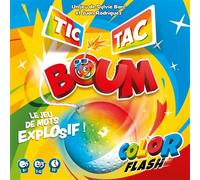 Asmodee - TIC TAC BOUM Color Flash - Jeu de Cartes Explosif pour Enfants dès 8 Ans - Jeu de Mots, Défis & Rapidité - Jeu de Société Famille - 2 à 12 Joueurs - 15 Min - Version Française - Zygomatic