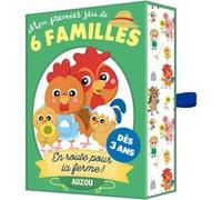 Jeu classique Auzou Premier jeu de 6 Familles Multicolore E