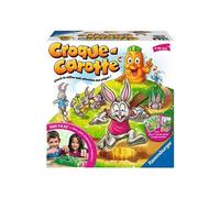 Ravensburger – Jeu de société Croque Carotte – Inclus jeu de cartes exclusif, 2-4 joueurs dès 4 ans