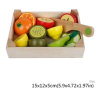 Jeu Classique De Simulation En Bois, Série De Cuisine, Jouets De Coupe De Fruits Et Légumes, Ensemble De Jouets Montessori, Cadeaux D'Éducation Précoce, Nouvelle Collection