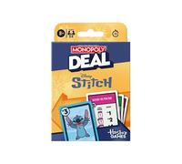 Parker Jeux – Jeu de cartes Monopoly Deal Édition Disney Stitch – Version française