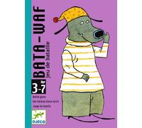 Djeco Jeu de cartes Batawaf - 36 cartes, 3-6 ans, 2-4 joueurs, développe observation et coopération