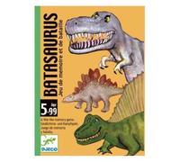 Djeco – Jeu de cartes Batasaurus – jeu de mémoire et de bataille – multicolore