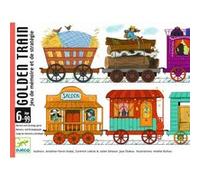 Djeco Jeu classique Golden Train Multicolore E