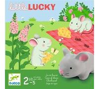 Djeco - Jeu de société pour enfants Little Lucky - La course aux fromages - Vert