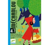 Djeco Jeu de cartes Mechanlou - Chaperon Rouge - 4-7 ans - 2-4 joueurs - 50 cartes