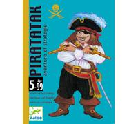 Djeco Jeu de cartes Piratatak 55 cartes Multicolore