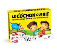LE COCHON QUI RIT - PAR 4 - Jeu de société - DUJARDIN - Rassemblez votre cochon en lançant les dés dans ce jeu familial !