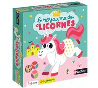Nathan – Jeu de société Le Royaume des Licornes – Famille & Enfants – 3-6 ans – 2-4 joueurs