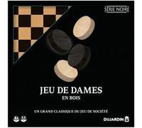 Jeu classique Dujardin Série noire Dames plateau