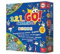 Educa Borrás – Jeu de société 3,2,1... GO Challenge Goose – 2 à 4 joueurs, dès 6 ans (19420)