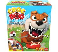 Goliath - CROC DOG - Jeux de Société pour Enfants dès 4 Ans - Piquez les Os du Croc Dog Avant qu'Il ne se Réveille - Jeu de Rapidité et d'Adresse - Jouez en Famille ou entre Amis - De 2 à 4 joueurs