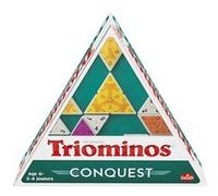 Goliath – Jeu de société Triominos Conquest – Dominos 3 côtés, dès 6 ans, 2-4 joueurs