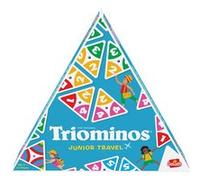 Goliath – Jeu de société – Triominos Junior Travel '24 – Dominos 3 côtés, Multicolore, dès 4 ans