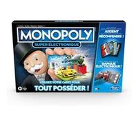 Jeu classique Hasbro Gaming Monopoly Super électronique Multicolore G