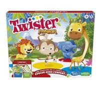 Twister Junior - tapis réversible 2-en-1 évolutif - Jeu de société junior - Hasbro Gaming