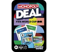 Parker Jeux – Jeu de cartes Monopoly Deal FIFA World Cup 2026 – 2–5 joueurs, 15 min, dès 8 ans