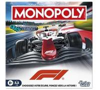 Monopoly F1, Jeu de Plateau | Jeu Formula 1 Officiel sous Licence | Jeu Familial pour Enfants, Ados et Adultes | 2 à 6 Joueurs | 45 Min. | dès 8 Ans
