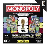 Monopoly Panini Prizm : FIFA World Cup Jeu de Football avec Cartes Monopoly Panini Prizm Coupe du Monde de la FIFA 2026 I dès 8 Ans - Version française