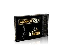 Winning Moves Jeu de société Monopoly Le Parrain – en français – 18+ – 2 à 6 joueurs