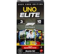 Jeu classique Mattel Uno Elite F1 Set de Boosters Multicolore