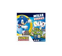 Dujardin – Jeu de société Mille Bornes Sonic – Aide Sonic à récupérer 7 émeraudes – Dès 7 ans, Bleu