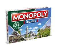 Winning-Moves - Jeu de société Monopoly Limoges en français, 8+, 2 à 6 joueurs