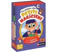 Nathan – Jeu de cartes – La Potion des Petits magiciens – Association et mémoire – 4 ans – Violet