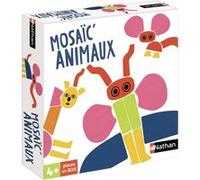 Jeu classique Nathan mosaïques animaux Multicolore G