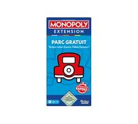 Monopoly Extension Parc gratuit, rend le jeu Monopoly classique plus amusant et plus rapide, 2 à 6 joueurs, 40 minutes, jeux de plat