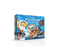 Dujardin - Poséidon - Jeu de société - Jeu de plateau - Jeu de stratégie - Surmontez la colère de Poséidon - À jouer en famille - Jeu enfant - De 2 à 4 joueurs - Dès 7 ans