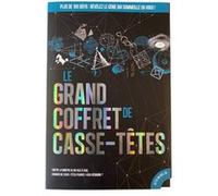 Professor PUZZLE Grand Coffret 100 Défis du Niveau Facile Au Plus Complexe-4 métal-2 Casse-tête en Bois-1 Tangram-30 Alumettes-100 Cartes Challenges, PP12276
